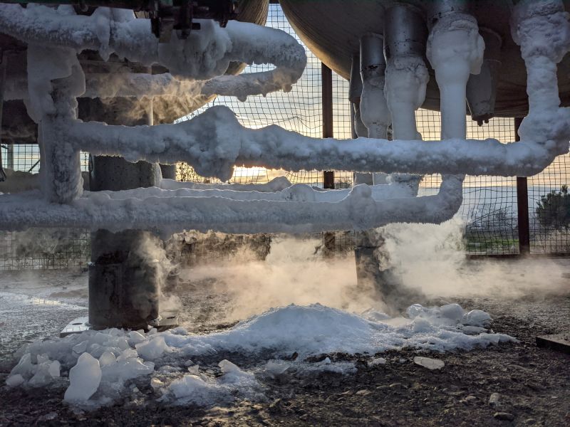 Frozen Pipe Repair detail