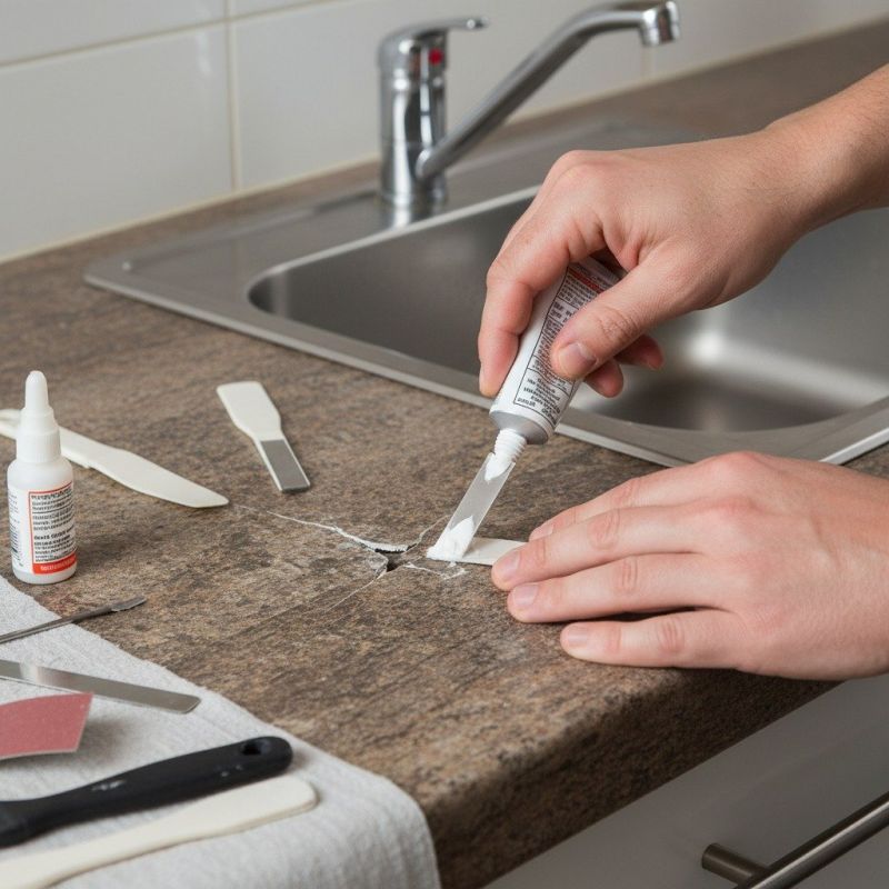 Sink Repair detail